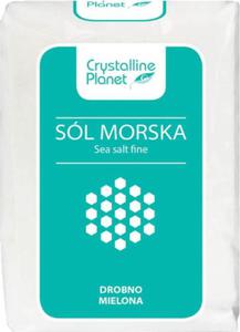 SL MORSKA DROBNO MIELONA 600 g - CRYSTALLINE PLANET - 2878346913