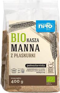 KASZA MANNA Z PASKURKI BIO 400 g - NIRO - 2871767750