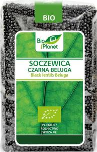 SOCZEWICA CZARNA BELUGA BIO 500 g - BIO PLANET - 2878458540