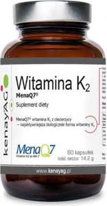 Witamina K MK-7 MenaQ7 100mcg 60 kapsuek kenayAG - 2877661959