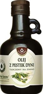 Olej z pestek dyni toczony na zimno Oleje wiata 250ml Oleofarm - 2877543489