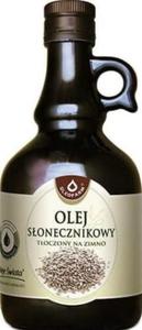 Olej sonecznikowy toczony na zimno Oleje wiata 500ml Oleofarm - 2877795334