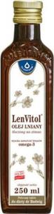 LenVitol Olej lniany toczony na zimno 250ml Oleofarm - 2871398557