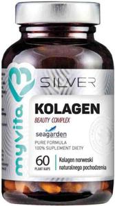 Kolagen Beauty Kolagen norweski 60 kapsuek MyVita Silver Pure