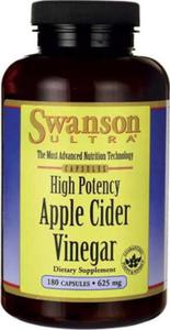 Ocet jabkowy 625mg Apple Cider Vinegar 180 kapsuek SWANSON - 2874505955