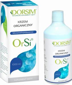 Krzem organiczny w pynie Monomethylsilanetriol 1000ml Dorsim - 2878346924