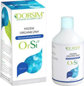 Krzem organiczny w pynie Monomethylsilanetriol 500ml Dorsim - 2878458567