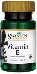 Witamina E Vitamin E 200 IU 60 kapsuek SWANSON - 2876492167