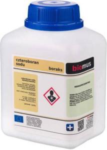 Czteroboran sodu dziesiciowodny Boraks Borax 500g BIOMUS - 2869639855