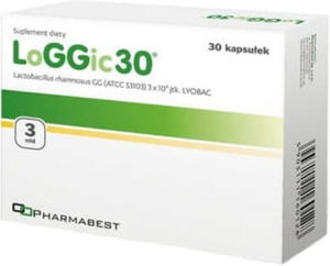 LoGGic30 Lactobacillus rhamnosus GG 3mld 30 kapsuek Pharmabest - 2875178487