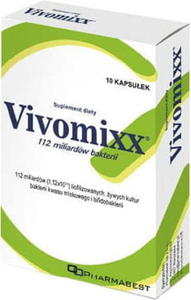 Vivomixx 112mld 10 kapsuek Pharmabest - 2875178490