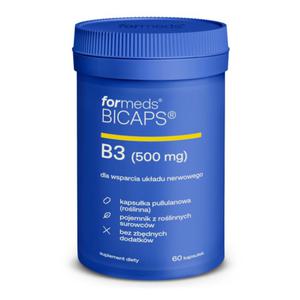 Bicaps Witamina B3 500mg 60 porcji 60 kapsuek ForMeds - 2870965651