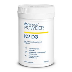 F-Vit K2 D3 Witamina K2 MK-7 100mcg + Witamina D3 2000IU 60 porcji 48g ForMeds - 2872693031