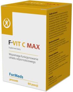 F-Vit C MAX Witamina C 1000mg 60 porcji 61,9g ForMeds - 2874408937