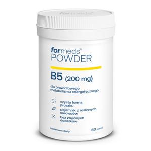 F-Vit B5 Kwas pantotenowy 200mg 60 porcji 42g ForMeds - 2874408940