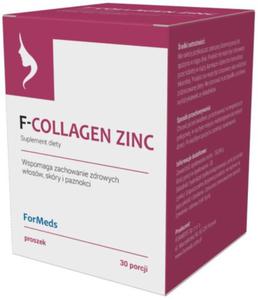 F-Collagen Zinc Kolagen 5000mg + Cynk 10mg 30 porcji 151g ForMeds - 2873949254