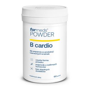 F-Vit B Cardio Witamina B12 1000mcg + Witamina B6 25mg + Kwas foliowy 1000mcg 60 porcji 48g ForMeds - 2873949255