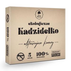 KADZIDEKO ODSTRASZAJCE KOMARY EKO (5 sztuk) - DARY NATURY - 2878202036