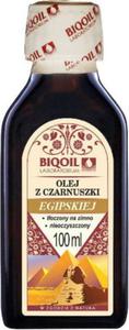 Olej z czarnuszki egipskiej toczony na zimno nieoczyszczony 100ml BIOOIL - 2877662036