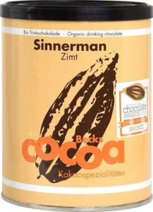 Czekolada do picia cynamonowa Fair Trade Bezglutenowa BIO 250g - Becks Cocoa - 2876492216