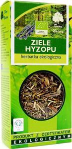 HERBATKA ZIELE HYZOPU BIO 50 g - DARY NATURY - 2875178526