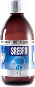 Niejonowe nano srebro koloidalne Ag 250 25ppm 300ml Pro Aktiv - 2878202083