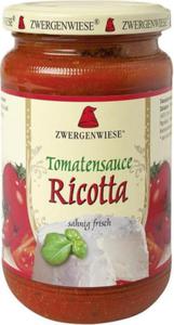 POMIDOROWY SOS Z RICOTT BEZGLUTENOWY BIO 350 g - ZWERGENWIESE - 2877662063