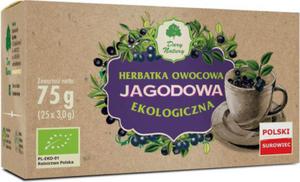 HERBATKA JAGODOWA BIO (25 x 3 g) 75 g - DARY NATURY - 2876979184