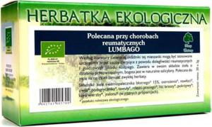 HERBATKA LUMBAGO PRZECIWREUMATYCZNA BIO (25 x 2 g) - DARY NATURY - 2878458658