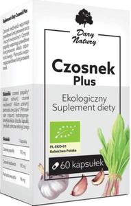 CZOSNEK PLUS BIO 60 KAPSUEK (480 mg) - DARY NATURY - 2878458662