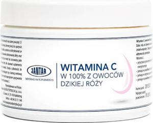 WITAMINA C Z DZIKIEJ RZY W PROSZKU 300 g - JANTAR - 2875088334