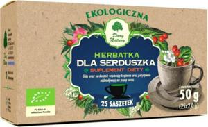 HERBATKA DLA SERDUSZKA BIO (25 x 2 g) - DARY NATURY - 2861184200