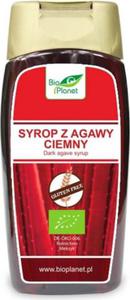 SYROP Z AGAWY CIEMNY BEZGLUTENOWY BIO 350 g (250 ml) - BIO PLANET - 2861184283