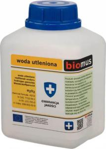 Woda utleniona 3% H2O2 Nadtlenek wodoru hydrogen perexide 250ml BIOMUS - 2874409156