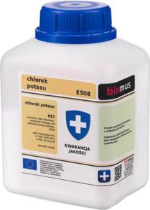 Chlorek potasu KCl sl potasowa kwasu solnego potassium chloride 500g BIOMUS - 2869639913