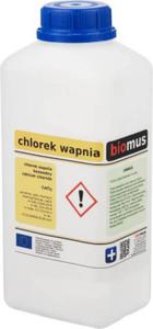 Chlorek wapnia bezwodny czysty Calcium chloride CaCl2 1kg BIOMUS - 2873430991