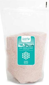 SL HIMALAJSKA ROOWA DROBNO MIELONA 1 kg - CRYSTALLINE PLANET - 2878655290