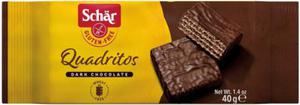 Quadritos wafelki w czekoladzie bezglutenowe 40 g Schar - 2874707772