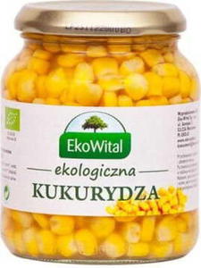 Kukurydza w zalewie BIO 340 g / 230 g EkoWital - 2876979227