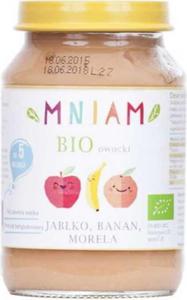 Deser jabko banan morela od 5 miesica BIO 190 g MNIAM - 2872990693