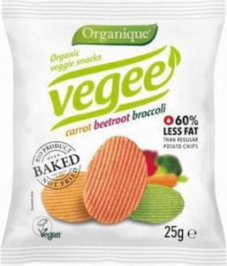 Chipsy warzywne Vegee bezglutenowe BIO 25 g Organique - 2875957672