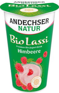 Jogurt pitny lassi malina 3,5% BIO 250 g Andechser Natur - 2878655303