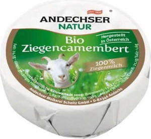 Ser kozi camembert 50% BIO 100g Andechser Natur - 2877543587