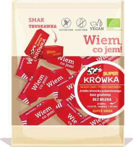 Cukierki krwki smak truskawkowy bez mleka BIO 150 g zestaw 10 szt - 2876578427