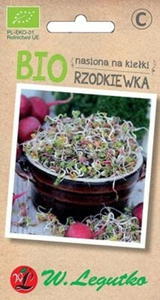Nasiona na kieki - Rzodkiewka BIO 10 g Legutko - 2877662112