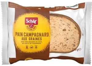 Pain Campagnard aux graines chleb wieloziarnisty bezglutenowy 250 g Schar - 2872990919