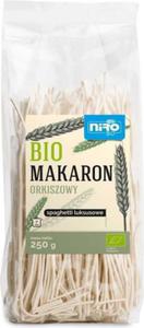 BIO Makaron orkiszowy spaghetti 250g NIRO - 2875745152