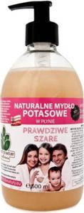 Mydo potasowe Prawdziwe szare hipoalergiczne dla niemowlt dzieci i dorosych w pynie 0,5l Mydlarnia Powrt do natury - 2873258272