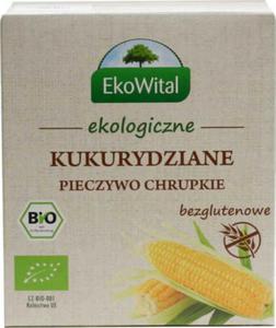Pieczywo chrupkie kukurydziane bezglutenowe BIO 100 g EkoWital - 2872991042