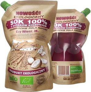 Sok z burakw kiszonych 100% BIO 500 ml Charsznickie - 2872991055